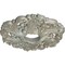 Ekena Millwork Orrington Ceiling Medallion (Fits Canopies up to 4 3/4"), 19 5/8"OD x 4 3/4"ID x 1 3/4"P, Flash Gold CM19ORFLS - alternate 2